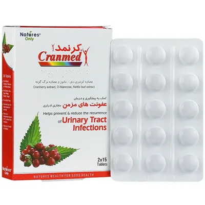 قرص کرنمد نیچرز اونلی (30 عددی) Cranmed