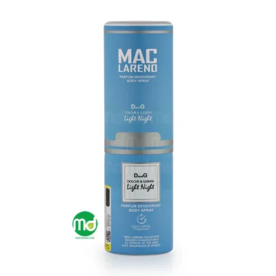 اسپری بدن مک لارنو مدل لایت نایت دولچه گابانا 200ml