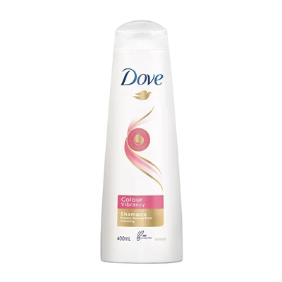 شامپو داو مناسب موهای رنگ شده 400میلی COLOUR VIBRANCY SHAMPOO DOVE