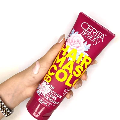 ماسک مو تیوپی موهای رنگ شده سریتا | Cerita Beauty Hair Mask For Colored Hair 200ml