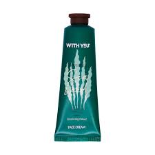 کرم مرطوب کننده صورت ویت یو حاوی عصاره جلبک دریایی و روغن تامانو 50 میلی لیتر With you Face Cream with Tamano Oil and Seaweed 50ml
