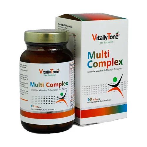 مولتی ویتامین و مینرال ویتالی تون ۶۰ عدد | Multicomplex Vitally Tone