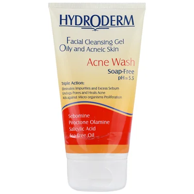 ژل شستشوی صورت پوست چرب 150 گرم هیدرودرم