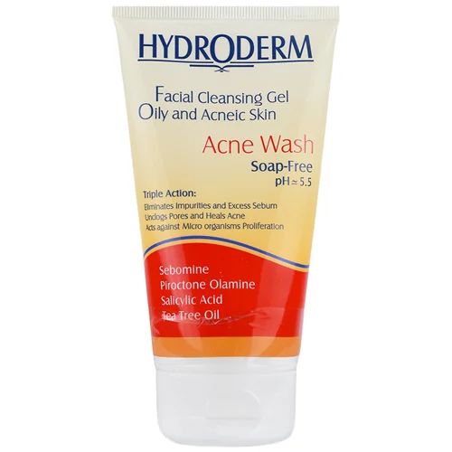 ژل شستشوی صورت پوست چرب 150 گرم هیدرودرم