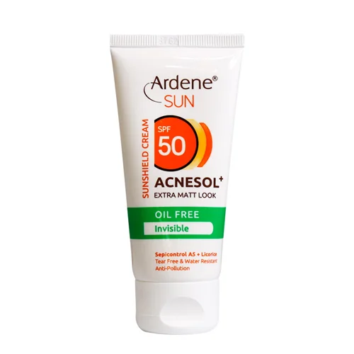 کرم ضد آفتاب آکنه سل آردن SPF50 مناسب پوست چرب ۵۰ گرم