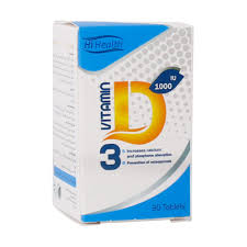 قرص ویتامین D3 1000 واحد های هلث 30 عدد Hi Health Vitamin D3 1000 IU 30 tablets