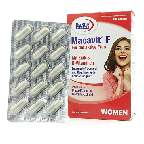 کپسول ماکاویت اف یوروویتال ۶۰ عددEuRho Vital Macavit F 60 caps