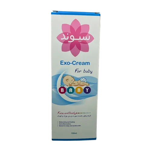 کرم مرطوب کننده صورت و بدن کودک سیوند ۱۵۰ میلی لیتر_Sivand Exo Cream For Baby 150 ml