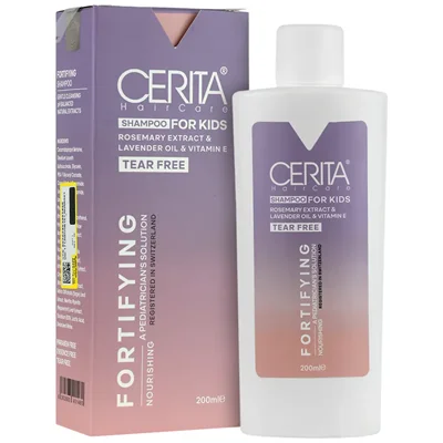 شامپو تقویت کننده مو کودکان سریتا 200 میلی لیتر_Cerita Fortifying Shampoo For Kids 200 ml
