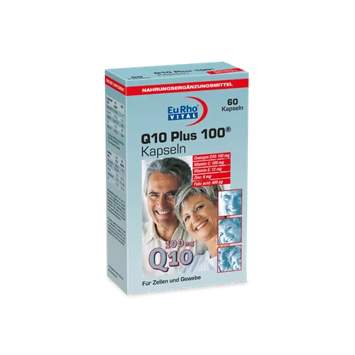 کپسول کیوتن پلاس ۱۰۰ یوروویتال ۶۰ عدد