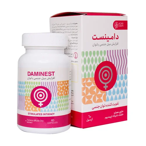 کپسول دامینست ادیب اکسیر 60 عددAdib Exir Daminest 60 Caps