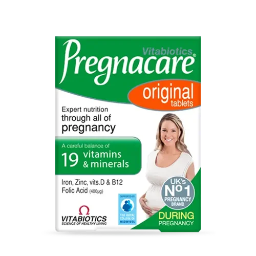 قرص پرگناکر ویتابیوتیکس اورجینال مخصوص بانوان ۳۰ عددVitabiotics Pregnacare Original 30 Tabs