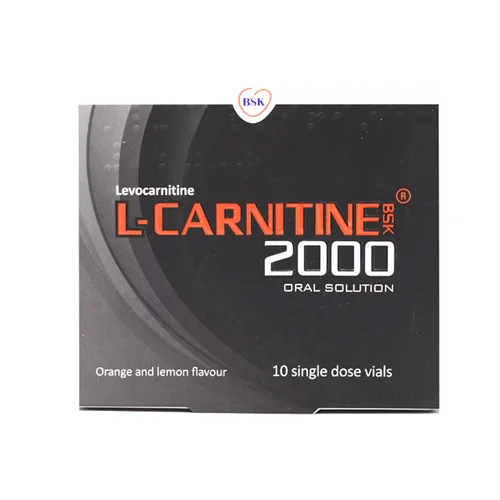 محلول خوراکی ال کارنیتین 2000 بی اس کی 10 عدد