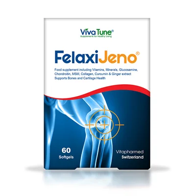 سافت ژل فـلکسی ژنو ویواتیون  Viva Tune Felaxi Jeno 60 Softgels