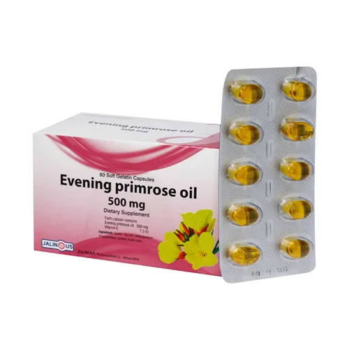 کپسول ژلاتینی نرم روغن گل مغربی جالینوس 60 عدد