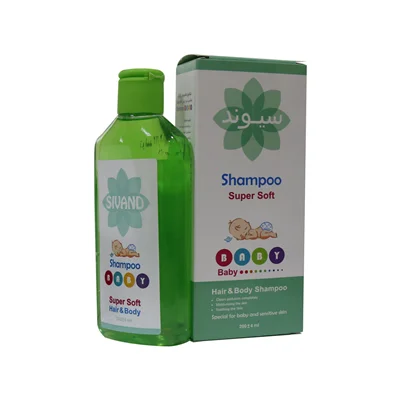شامپو ملایم کودک سیوند مناسب سر و بدن 200 میلی لیتر_Sivand Baby Shampoo Super Soft 200 ml