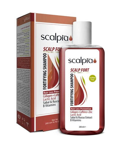 شامپو تقویت کننده موی سر اسکالپیا 200 میلی لیتر Scalpia FORTIFYING Shampoo