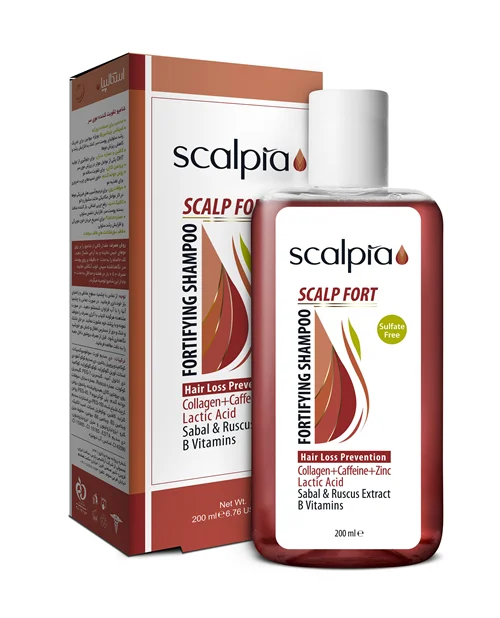 شامپو تقویت کننده موی سر اسکالپیا 200 میلی لیتر Scalpia FORTIFYING Shampoo