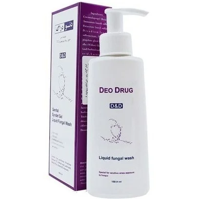 مایع شوینده صورت و بدن حاوی پیروکتون اولامین دئودراگ_Deo Drug Soft Wash General Syndent Gel Liquid Fungal Wash
