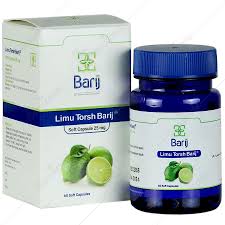 کپسول نرم لیمو ترش 25 میلی گرم باریج اسانس 60 عدد | Barij Essence Lime 25mg 60 Soft Cap