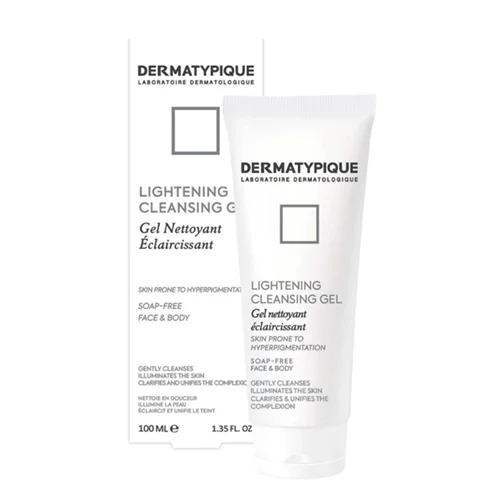 ژل شستشو روشن کننده و ضد لک درماتیپیک 100 میل Dermatypique Lightening Cleansing Gel 100ml