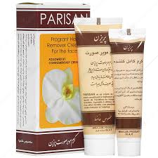 کرم موبر صورت پریزن مناسب انواع پوست ۲۵ گرم Parisan Fragrant Hair Remover Cream For Face 25g
