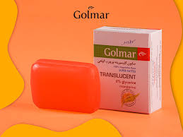 صابون گلیسیرینه پرچرب گیاهی گلمر  100 گرم Golmar Glycerin Soap