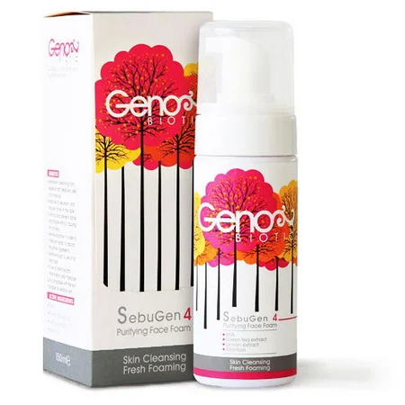 فوم شستشوی صورت ژنوبایوتیک برای پوست های حساس و مستعد آکنه GenoBiotic