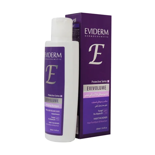 شامپو حجم دهنده اوی ولوم اویدرم  Eviderm Evivolume Volumizing Shampoo 250 ml