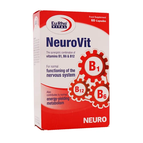 کپسول نوروویت یوروویتال 60 عدد_Eurhovital Neurovit 60 Capsules