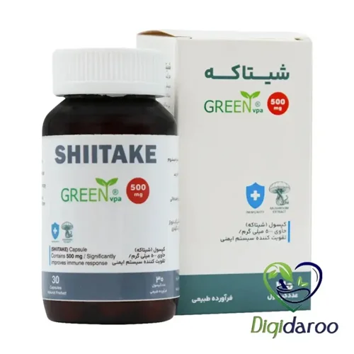 کپسول شیتاکه وارنا  30 عددی
