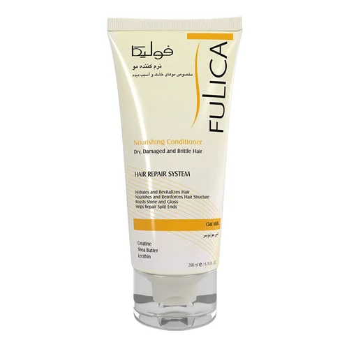 نرم کننده مخصوص موهای خشک و آسيب دیده فولیکا Fulica Nourishing Hair Conditioner Lotion 200ml
