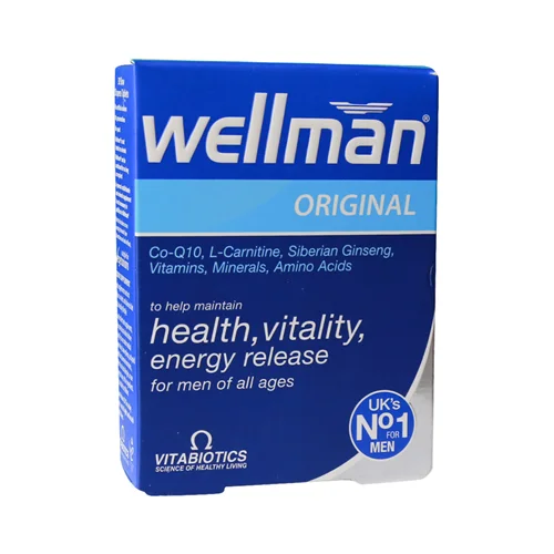 قرص ول من اورجینال ویتابیوتیکس مخصوص آقایان 30 عدد Vitabiotics Wellman Original 30 Tabs