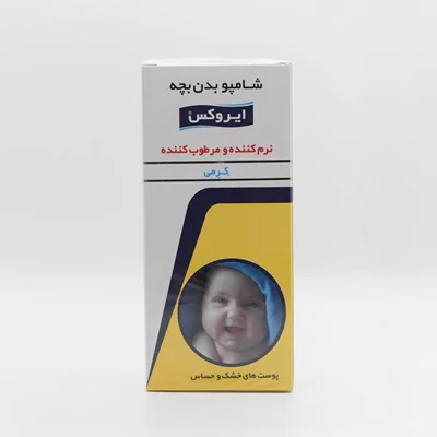 شامپو بدن کرمی بچه ایروکس|Baby Body Creamy Shampoo