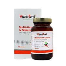 کپسول ژلاتینی نرم مولتی ویتامین و مینرال ویتالی تون 30عددی  Vitally Tone Multivitamin And Minerals Capsules