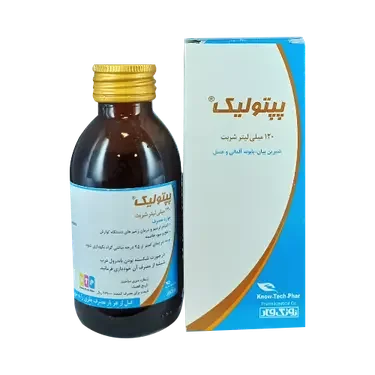 شربت پپتولیک 120 میلی لیتر نوتک فار | Peptulic Know Tech Phar