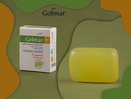 صابون گلیسیرینه  پر چرب گیاهی زرد گلمر Golmar Glycerin Soap
