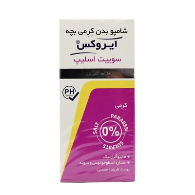 شامپو بدن کرمی کودک ایروکس IROX مدل خواب شیرین Sweet Sleep حجم 200 میلی لیتر