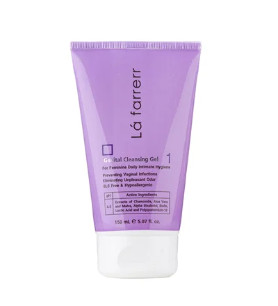 ژل بهداشتی بانوان تیوپی 1لافارر La Farrerr Genital Cleansing Gel For Feminine 150 ml