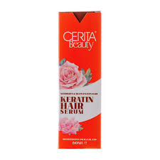 سرم ترمیم کننده تار مو حاوی ویتامین E و کراتین سریتا مناسب برای انواع مو حجم 120 میلی لیتر Cerita Ceratin Hair Serum For All Hair