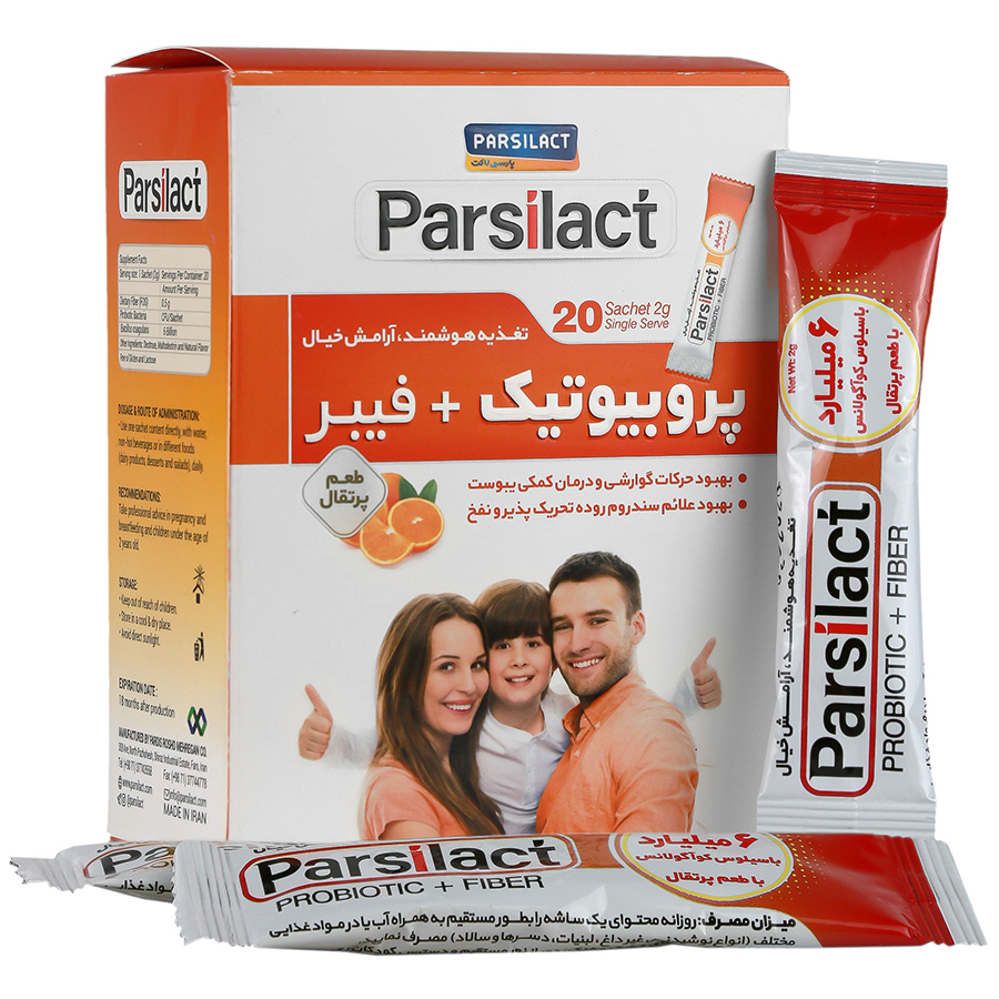 ساشه پروبیوتیک و فیبر (وانیلی)