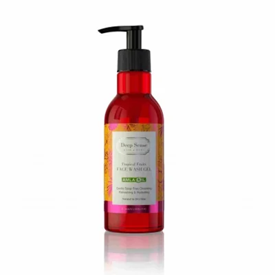 ژل شستشوی صورت پوست‌ خشک و معمولی تروپیکال دیپ سنس سی گل |  Deep Sense Tropical Face Wash Gel For Dry Skins 250 ml