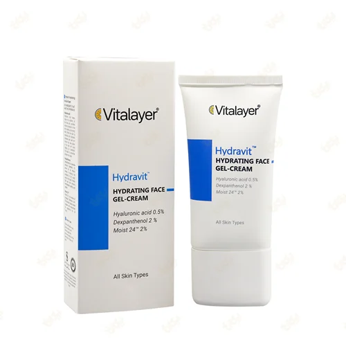 کرم ژل آبرسان صورت هیدراویت ویتالیر 50 میلی لیتر Vitalayer Hydravit Hydrating Face Gel Cream 50 ml