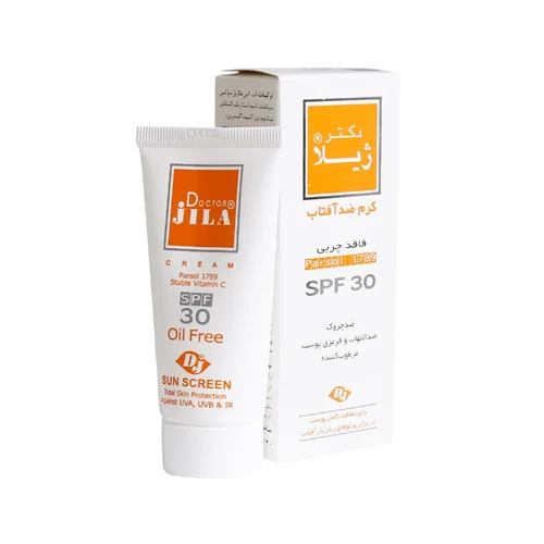 کرم ضد آفتاب SPF30 دکتر ژیلا 65 گرم