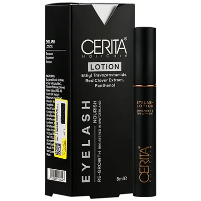 محلول تقویت کننده مژه سریتا 8 میلی لیتر Cerita Eyelash Enhancer Lotion 8 ml