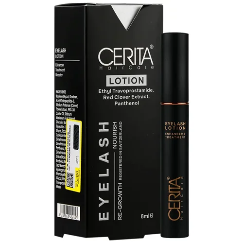 محلول تقویت کننده مژه سریتا 8 میلی لیتر Cerita Eyelash Enhancer Lotion 8 ml