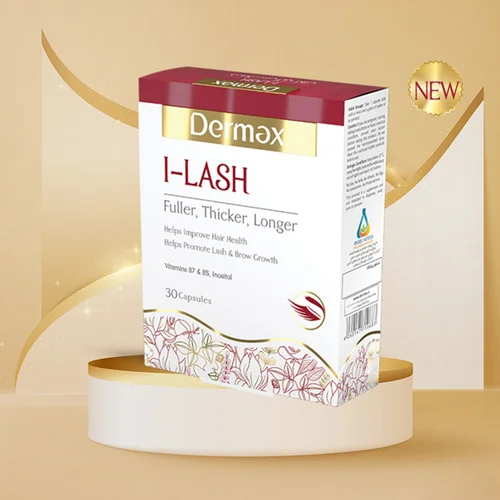 آی-لش درمکس  مکمل تغذیه ای مژه و ابرو I-LASH