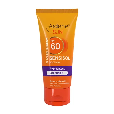 ضد آفتاب بژ روشن SPF60 آردن فیزیکال