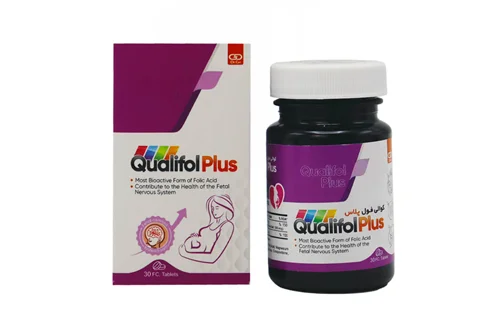 قرص کوالی فول پلاس 30عددیDr Gil Qualifol Plus 30 FC Tabs