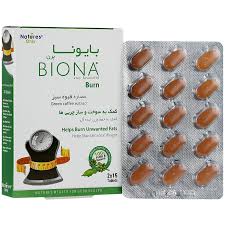 قرص بایونا برن نیچرز اونلی 30 عدد Natures Only Biona Burn 30 tabs